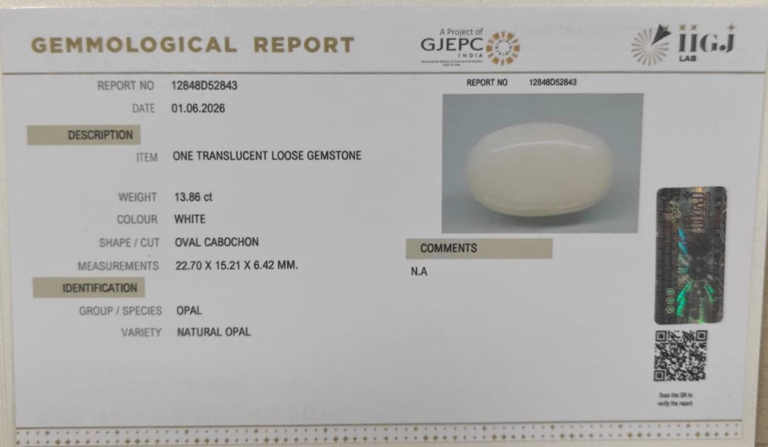 OPAL 13.86 Ct. OPAL 13.86 Ct.