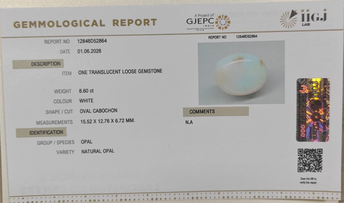OPAL 8.6 Ct. OPAL 8.6 Ct.
