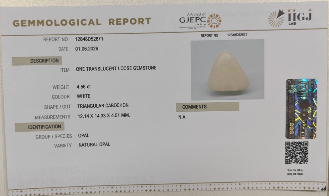 OPAL 4.56 Ct. OPAL 4.56 Ct.
