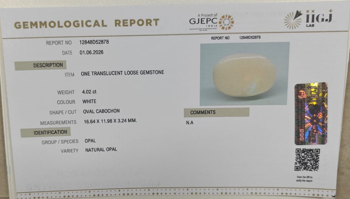 OPAL 4.02 Ct.