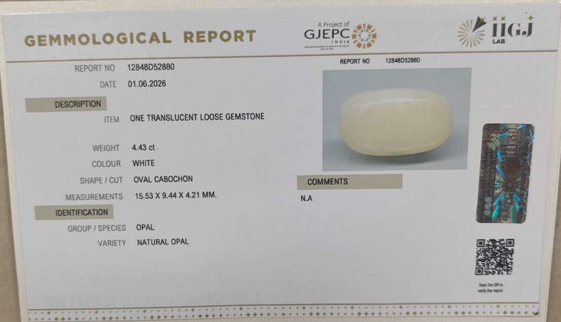 OPAL 4.43 Ct.