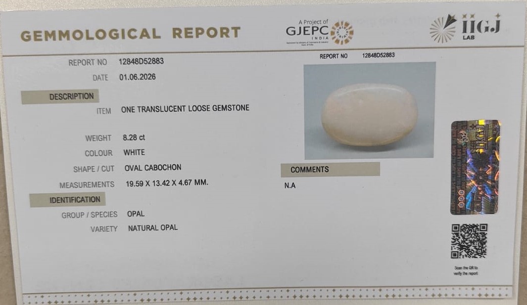 OPAL 8.28 Ct.