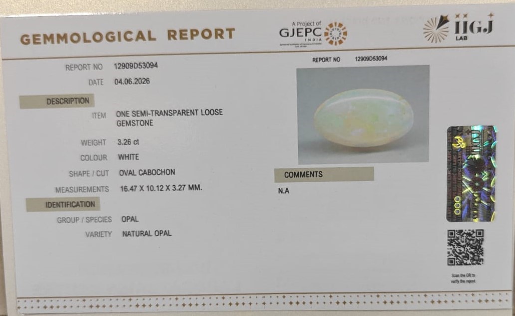 OPAL 3.26 Ct.