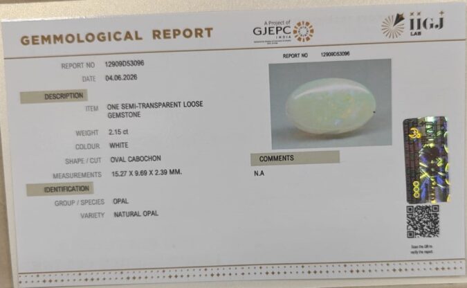 OPAL 2.15 Ct.