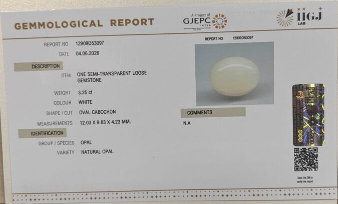 OPAL 3.25 Ct.