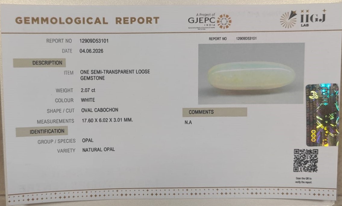 OPAL 2.07 Ct.