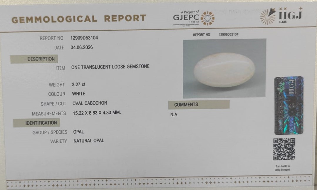 OPAL 3.27 Ct.