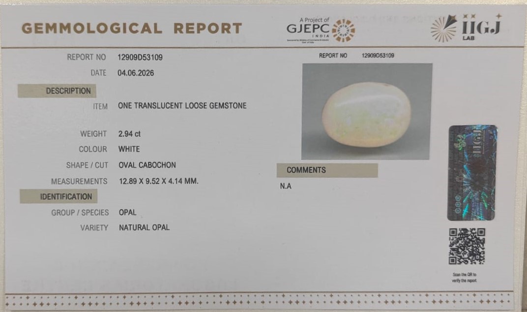 OPAL 2.94 Ct.