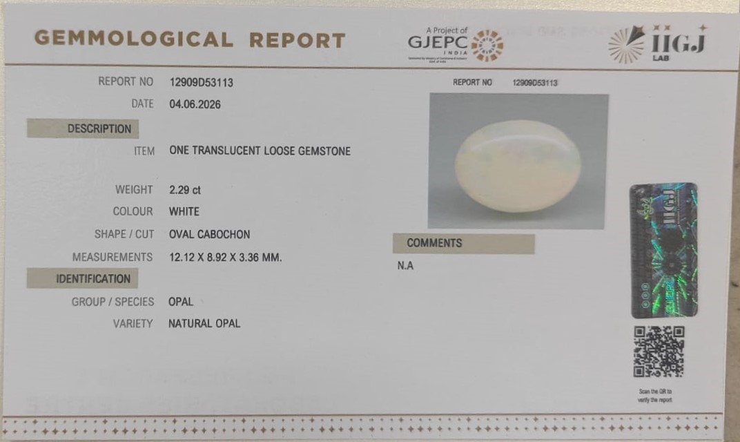 OPAL 2.29 Ct.