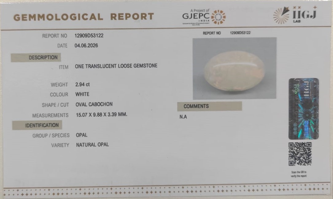 OPAL 2.94 Ct.