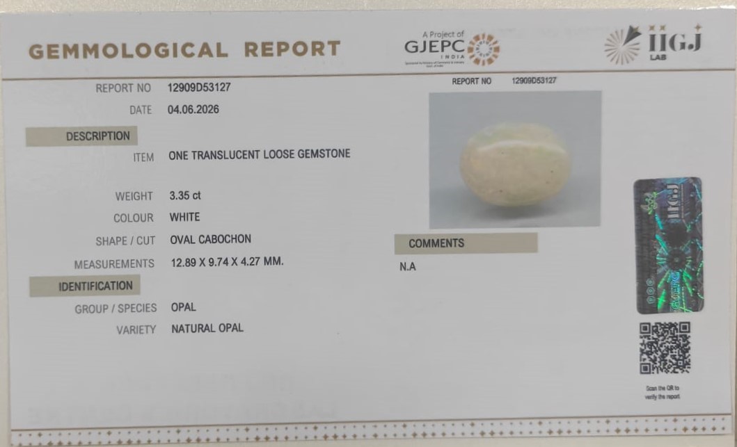 OPAL 3.35 Ct.