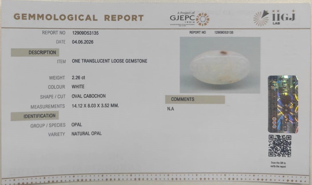 OPAL 2.26 Ct.