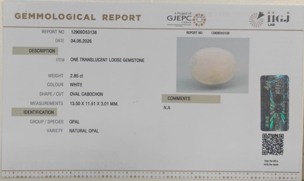 OPAL 2.85 Ct. OPAL 2.85 Ct.