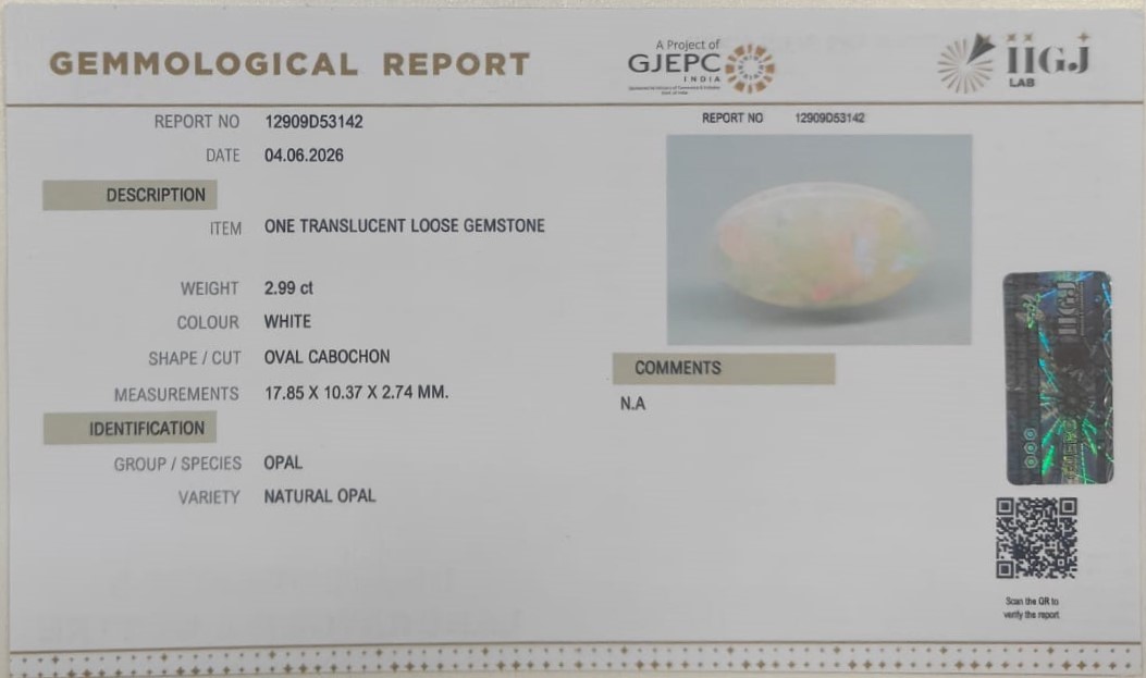 OPAL 2.99 Ct.