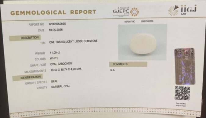 OPAL 11.09 Ct.