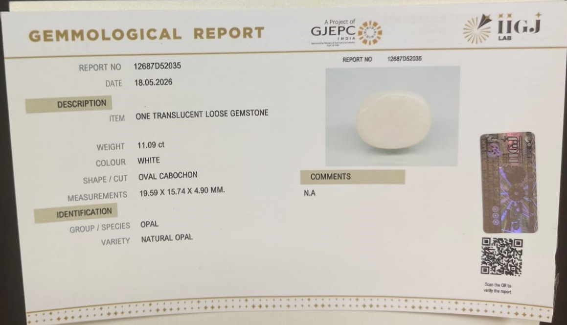 OPAL 11.09 Ct.