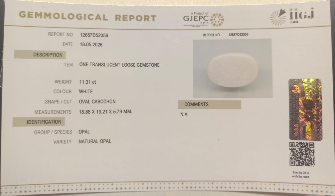 OPAL 11.31 Ct.