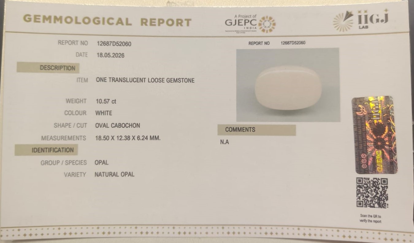 OPAL 10.57 Ct.