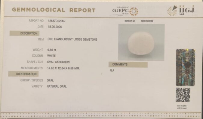 OPAL 9.66 Ct. OPAL 9.66 Ct.