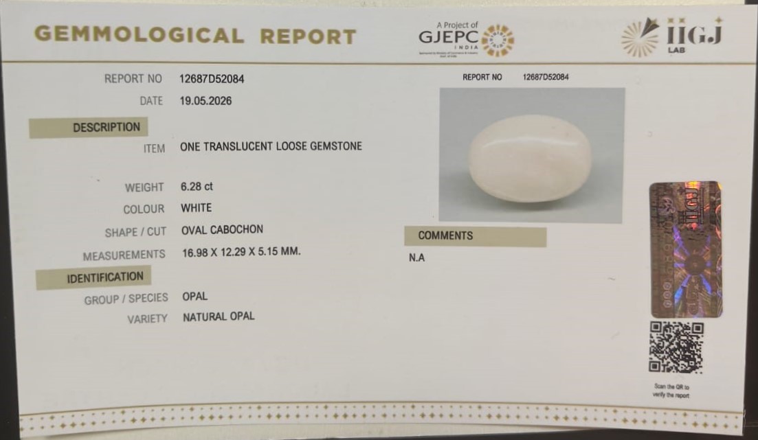 OPAL 6.28 Ct.