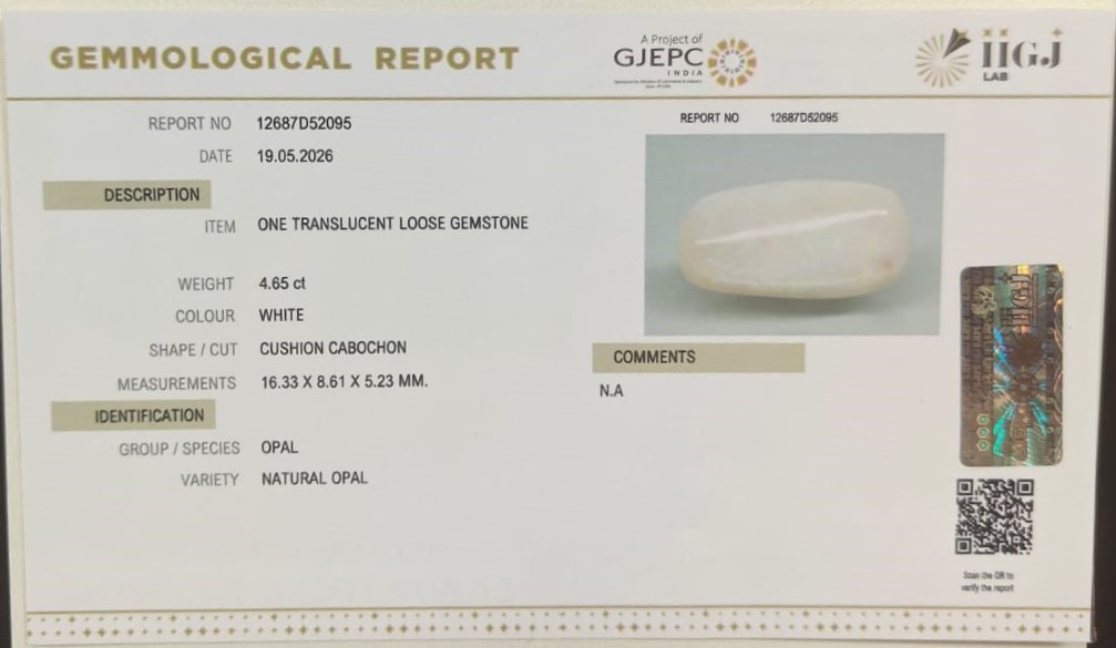 OPAL 4.65 Ct.