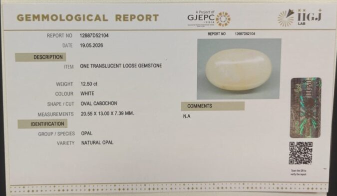 OPAL 12.5 Ct.