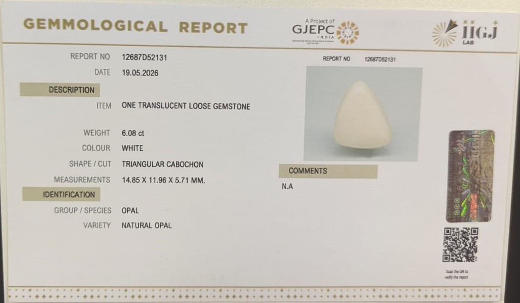 OPAL 6.08 Ct.