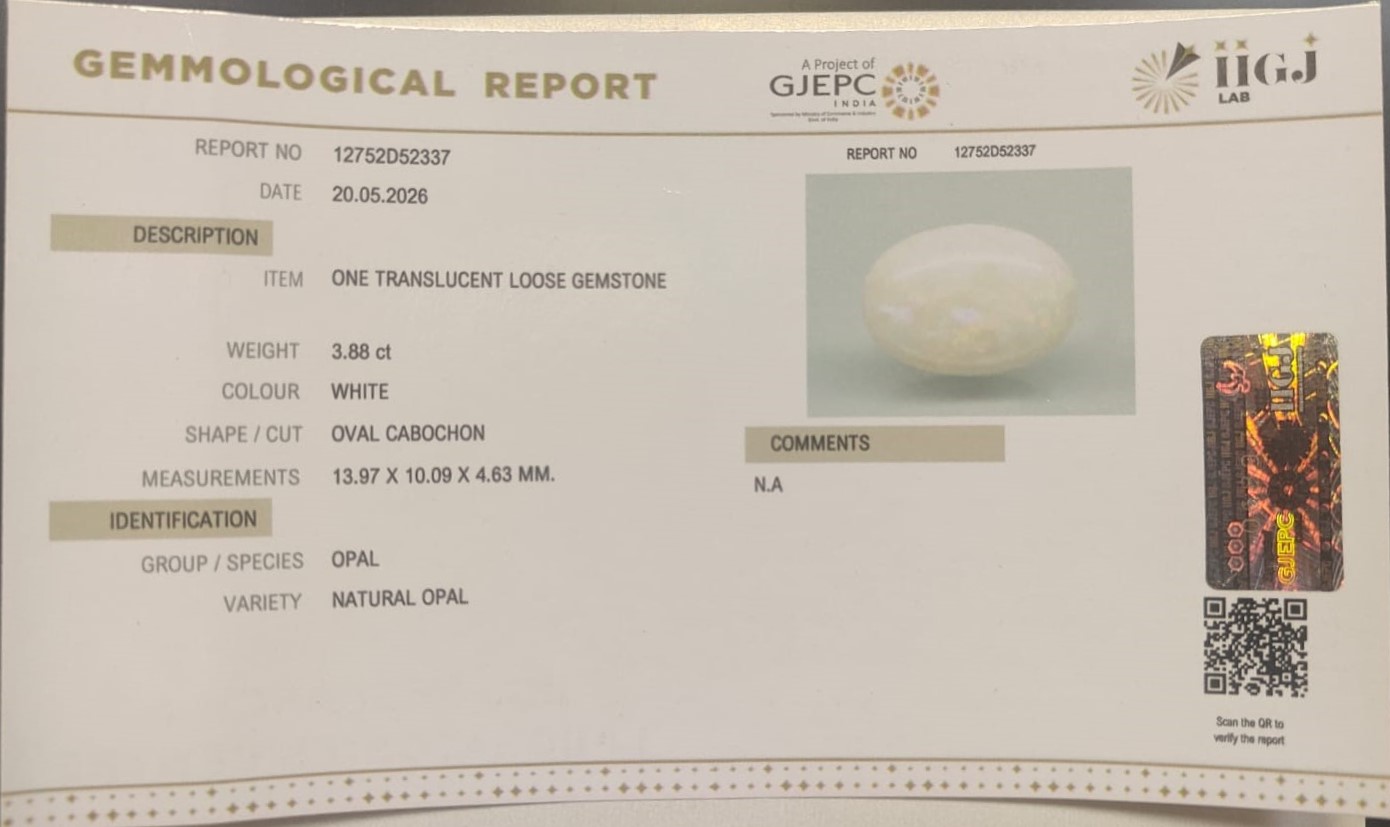OPAL 3.88 Ct.