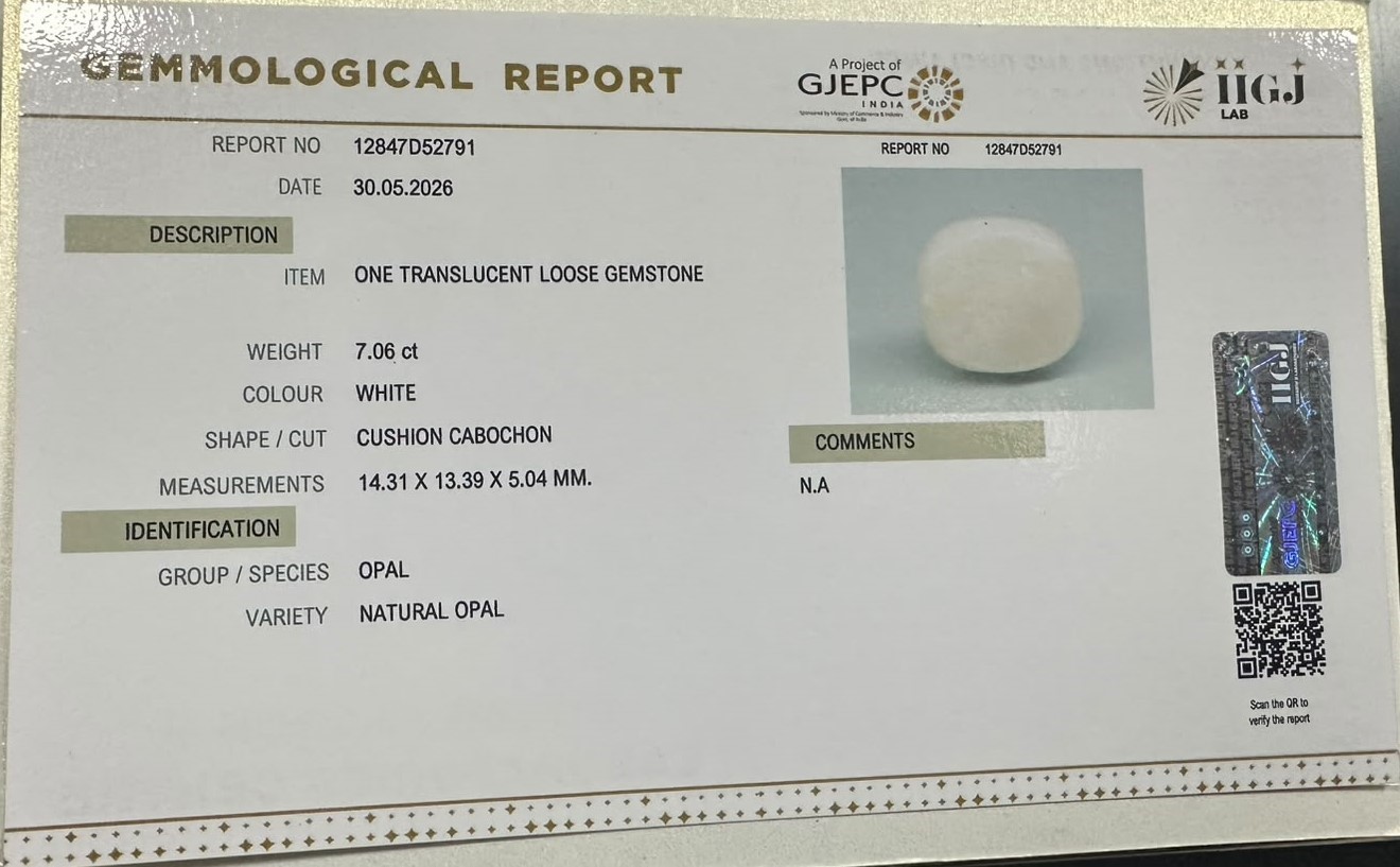 OPAL 7.06 Ct.
