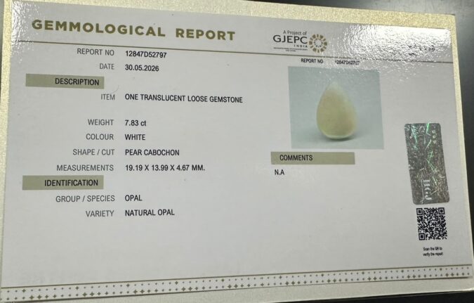 OPAL 7.83 Ct.