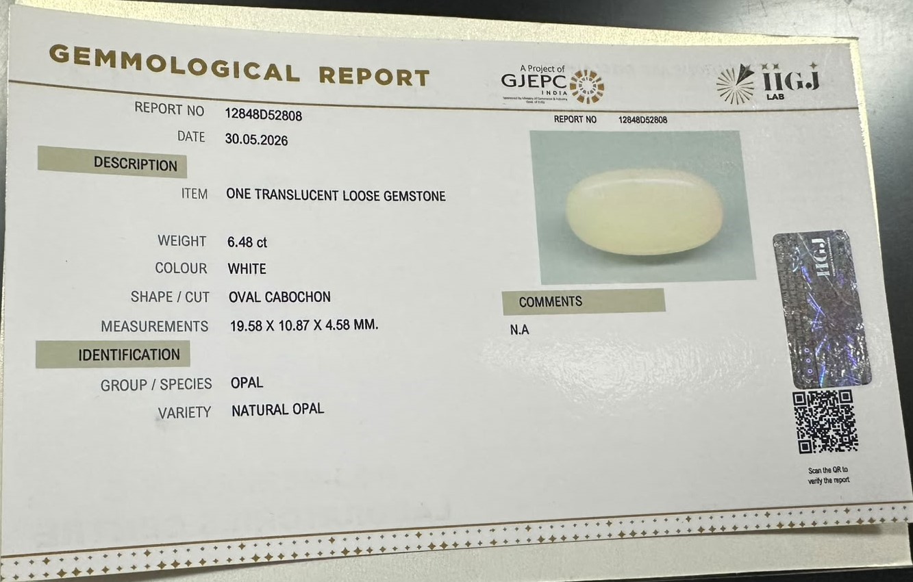 OPAL 6.48 Ct.