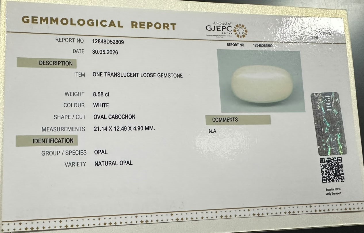 OPAL 8.58 Ct.