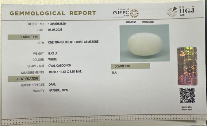 OPAL 9.42 Ct.