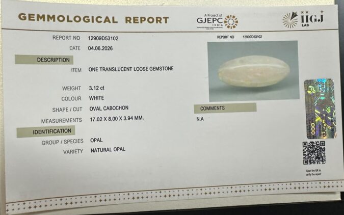 OPAL 3.12 Ct.