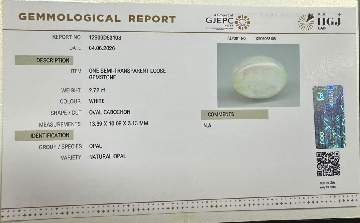 OPAL 2.72 Ct. OPAL 2.72 Ct.