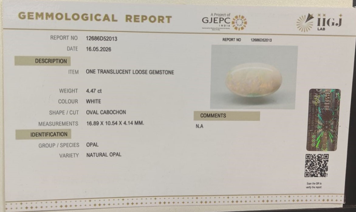 OPAL 4.47 Ct. OPAL 4.47 Ct.