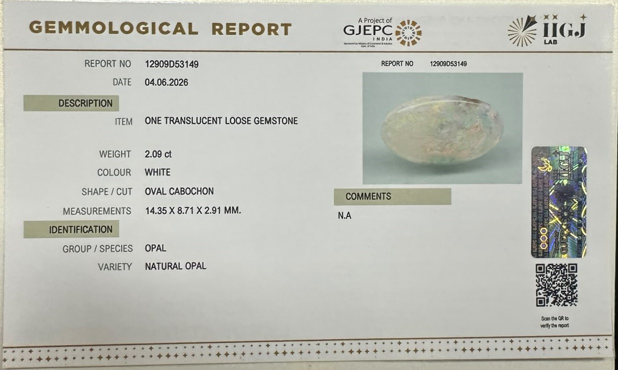 OPAL 2.09 Ct. OPAL 2.09 Ct.