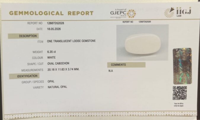 OPAL 6.35 Ct.