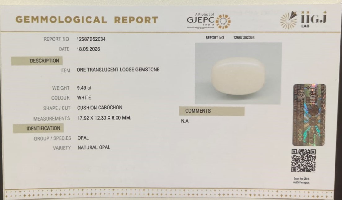 OPAL 9.49 Ct.