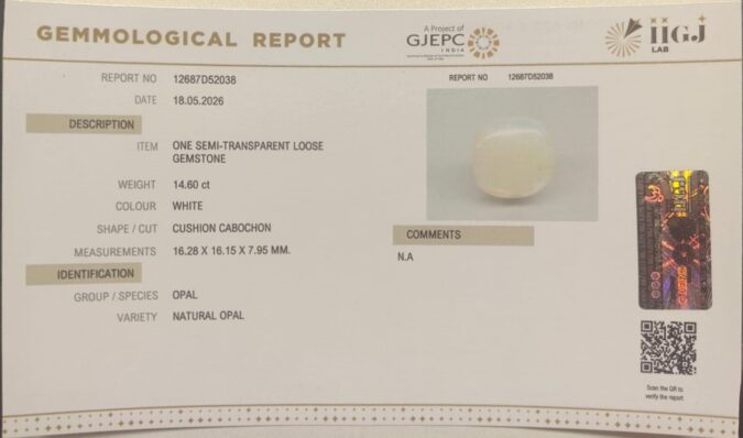 OPAL 14.6 Ct.