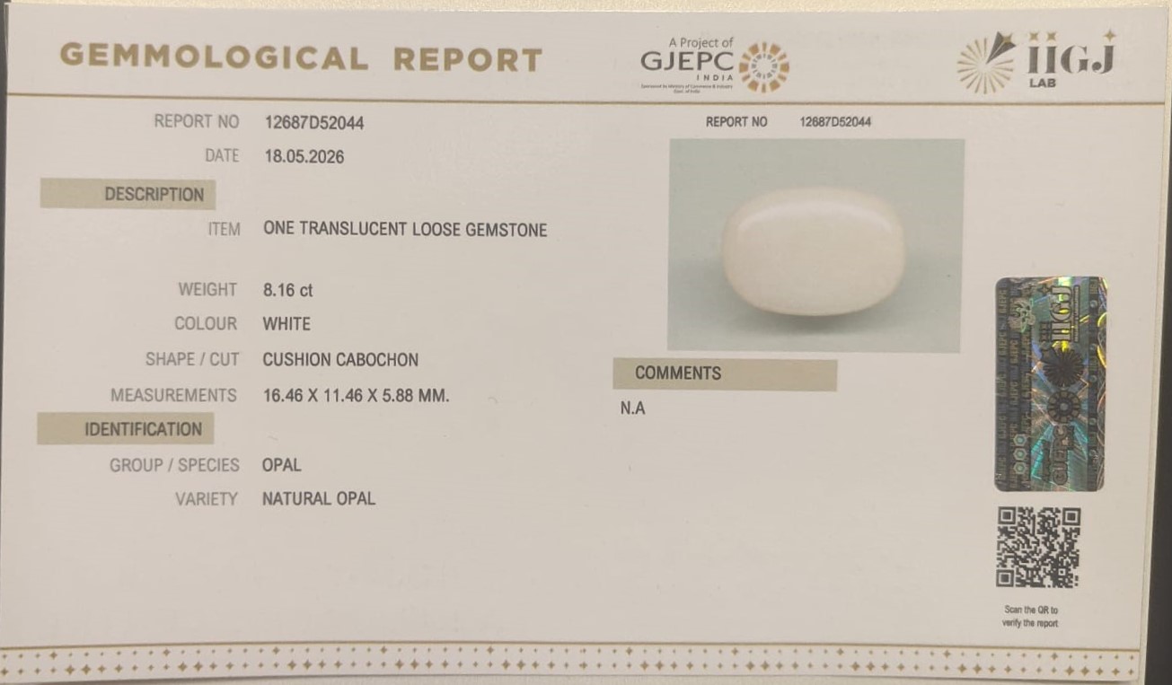 OPAL 8.16 Ct. OPAL 8.16 Ct.