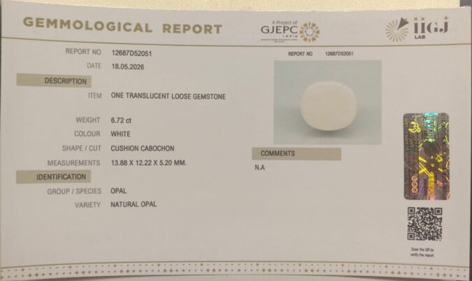 OPAL 6.72 Ct.