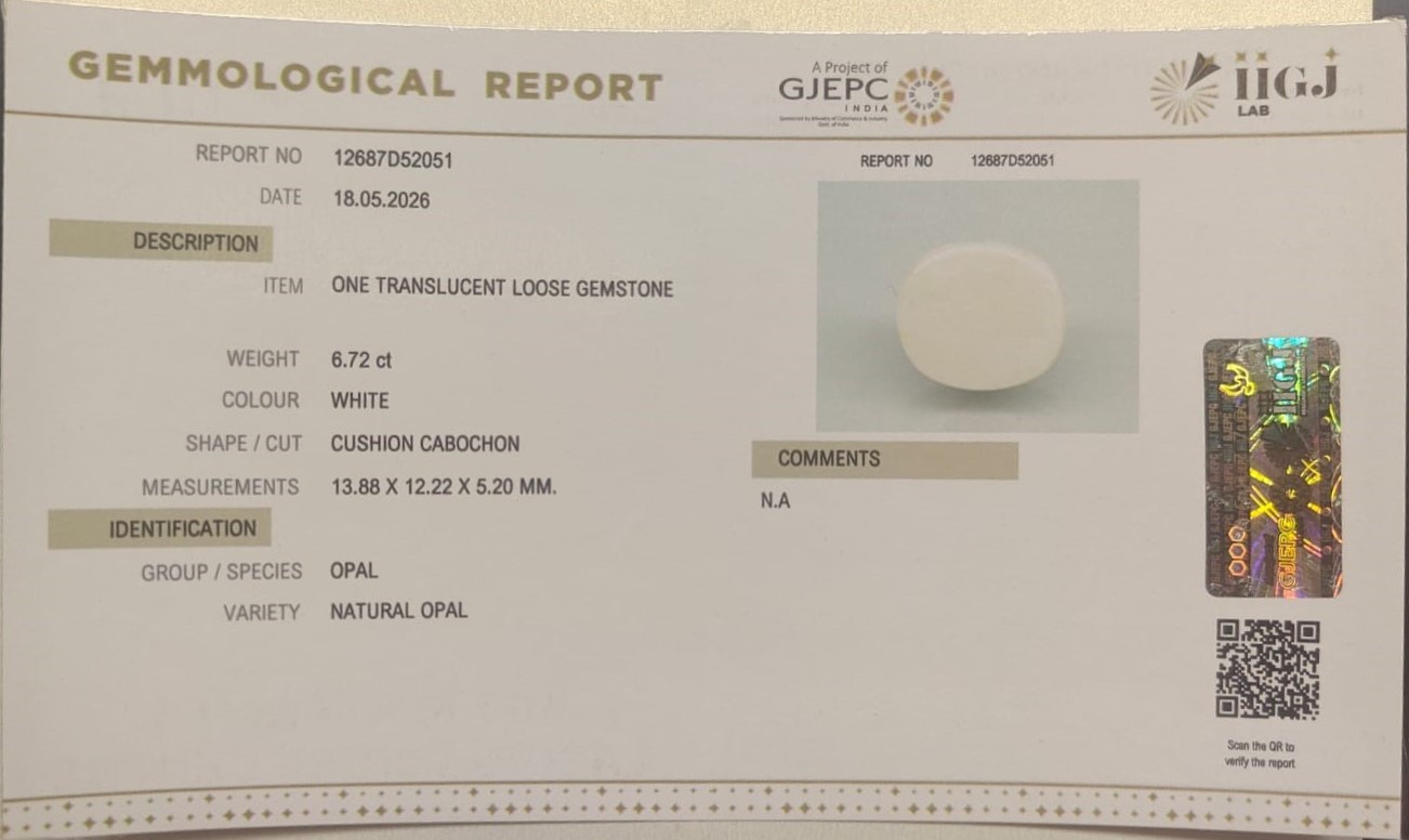OPAL 6.72 Ct.