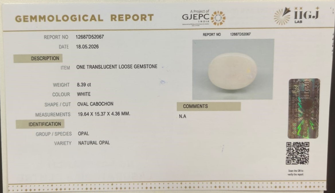 OPAL 8.39 Ct. OPAL 8.39 Ct.