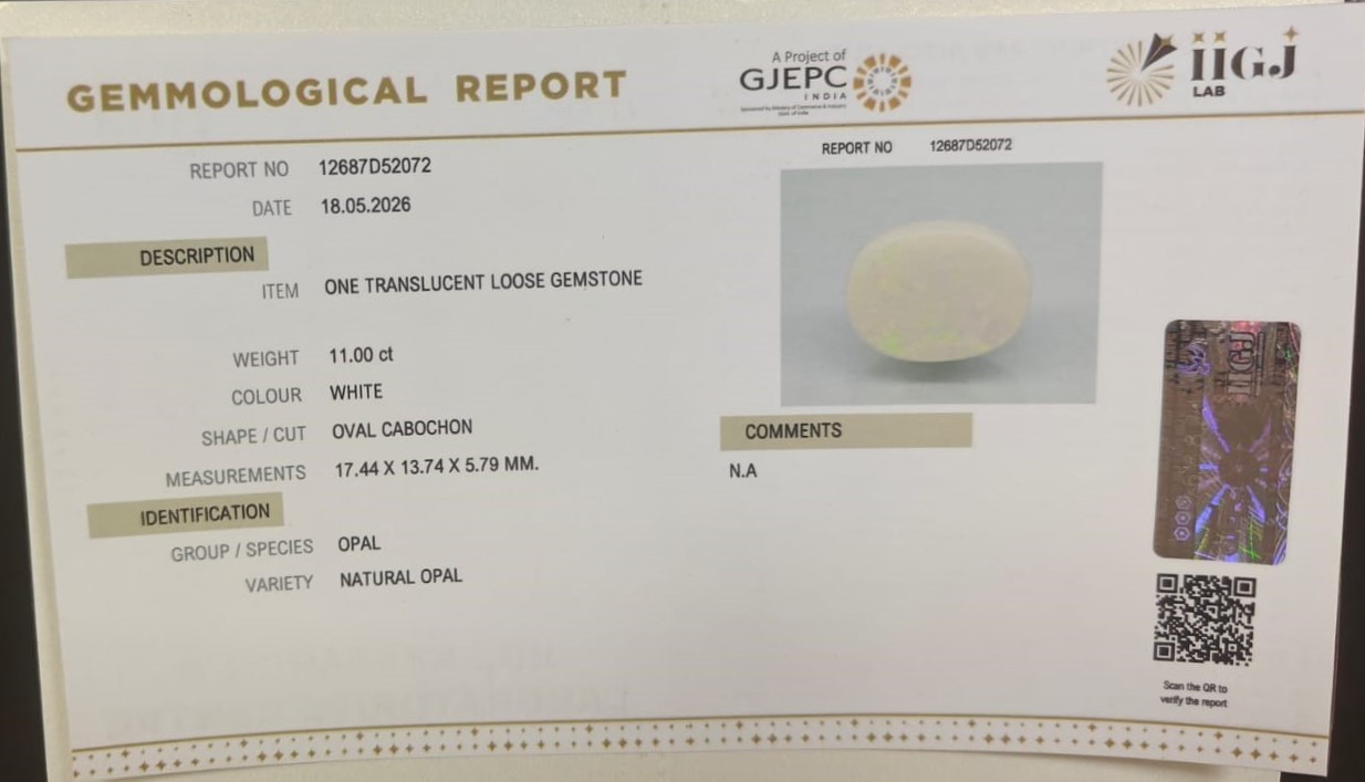 OPAL 11 Ct. OPAL 11 Ct.