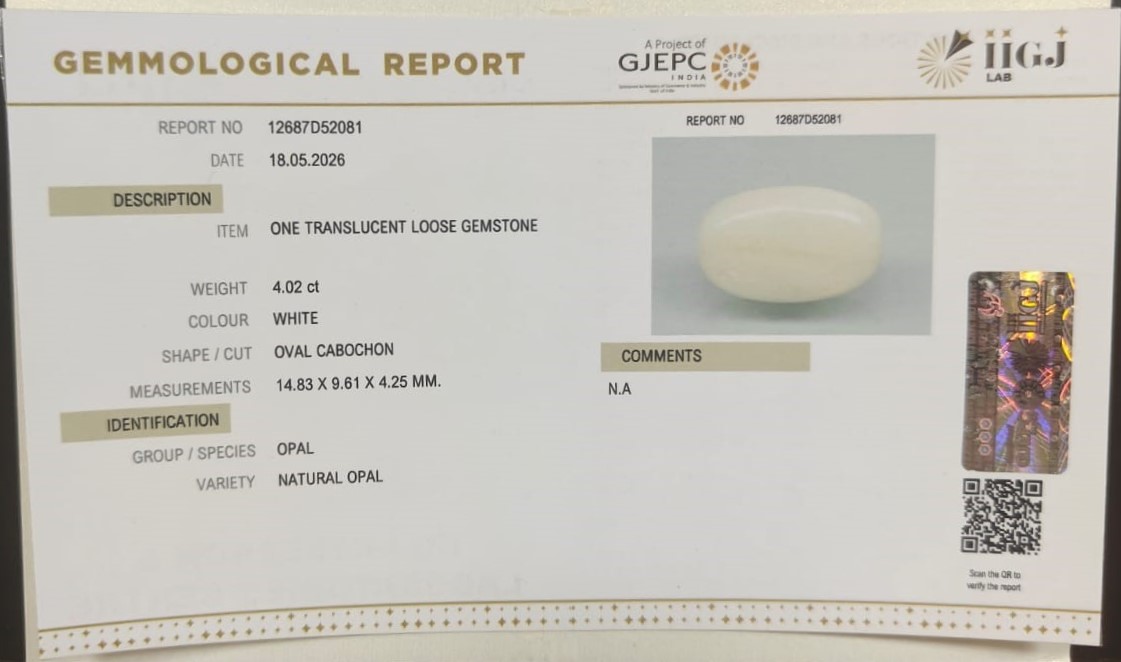 OPAL 4.02 Ct. OPAL 4.02 Ct.
