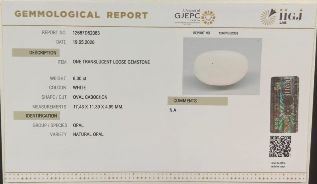 OPAL 6.3 Ct. OPAL 6.3 Ct.