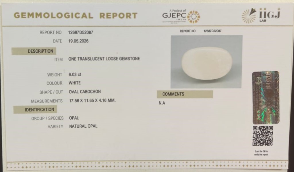 OPAL 6.03 Ct.