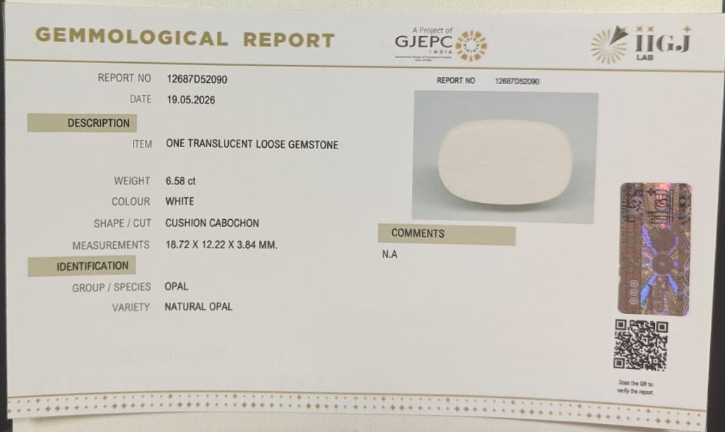 OPAL 6.58 Ct.