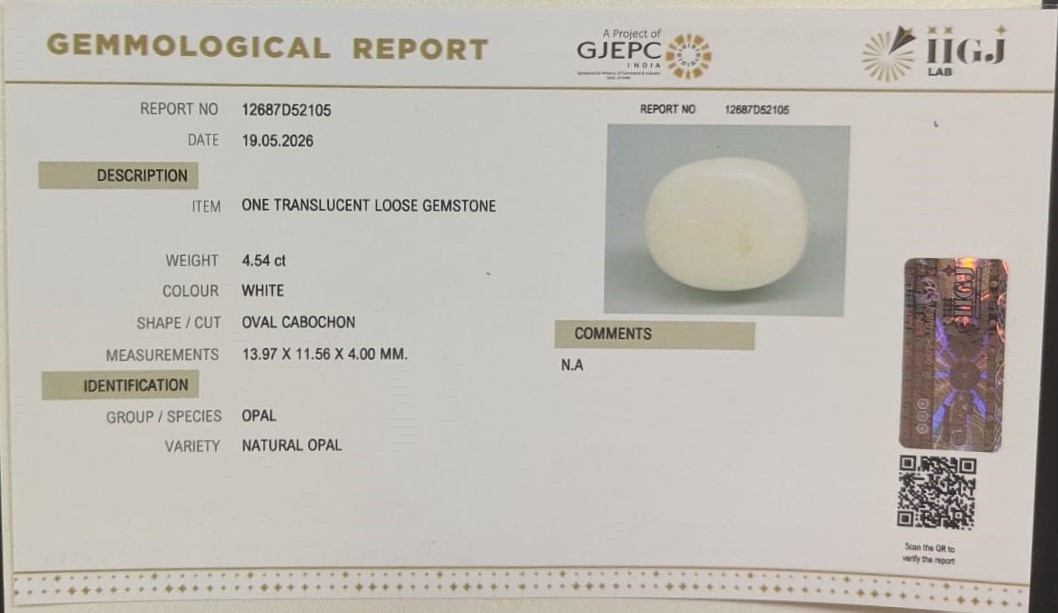 OPAL 4.54 Ct. OPAL 4.54 Ct.